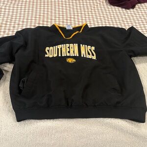 NCAA Black and Yellow V-Neck Shirt